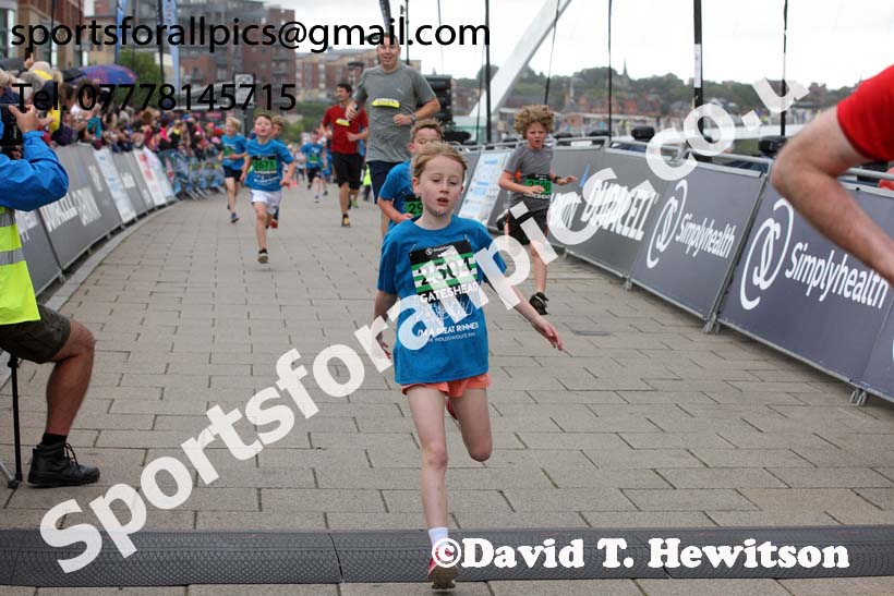 Simplyhealth Mini Great North Run. Photo: David T. Hewitson/Sports for All Pics